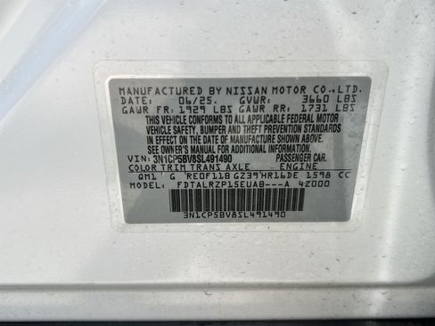 Certified 2025 Nissan Kicks Play S FWD image 30