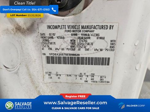 Used 2008 Ford F250 2WD SuperCab Super Duty image 16