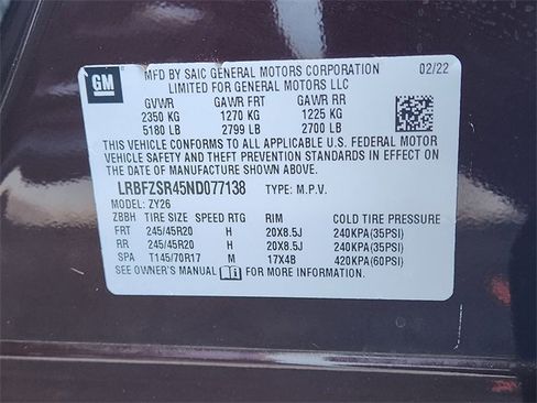 Used 2022 Buick Envision Avenir w/ Technology Package II image 28