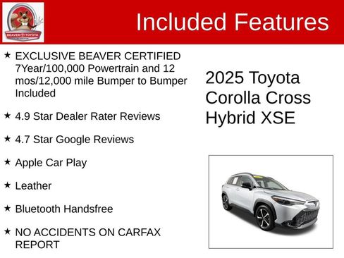 Used 2025 Toyota Corolla Cross AWD Hybrid image 4