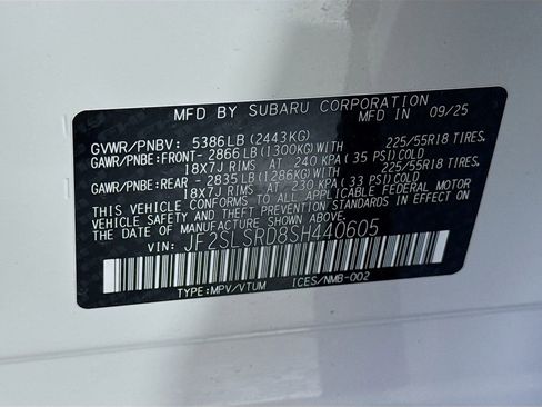 New 2025 Subaru Forester Limited image 42