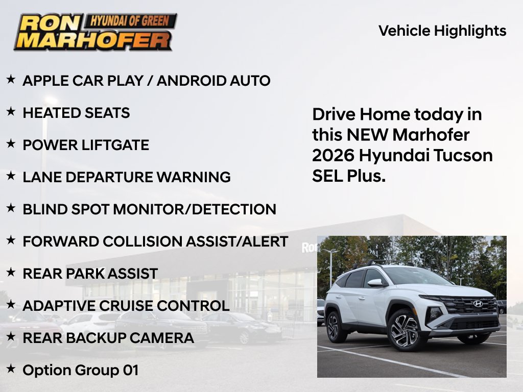 New 2026 Hyundai Tucson SEL Plus AWD/4WD image 15