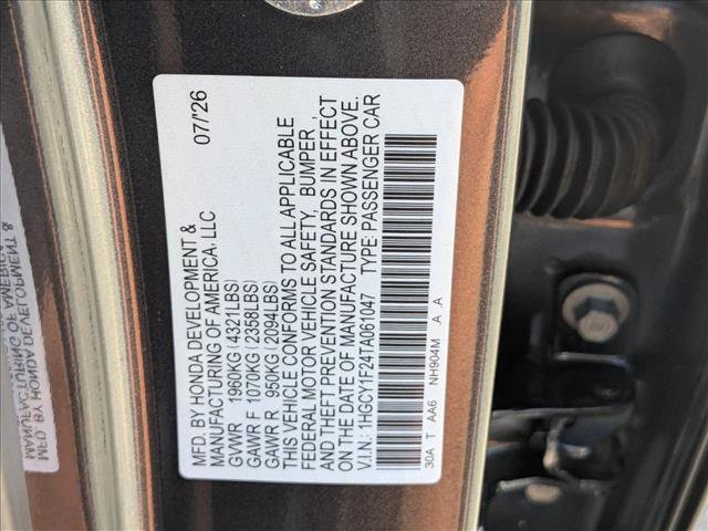 New 2026 Honda Accord LX image 16