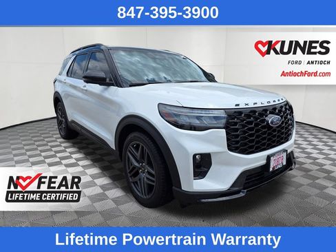 Certified 2025 Ford Explorer ST w/ Sun And Sound Package AWD/4WD image 1