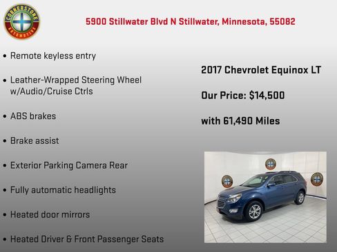 Used 2017 Chevrolet Equinox LT w/ Convenience Package AWD/4WD image 15