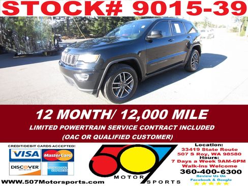 Used 2020 Jeep Grand Cherokee Laredo image 1