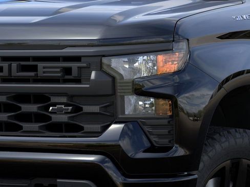 New 2026 Chevrolet Silverado 1500 Custom w/ Turbomax Blackout Package AWD/4WD image 11