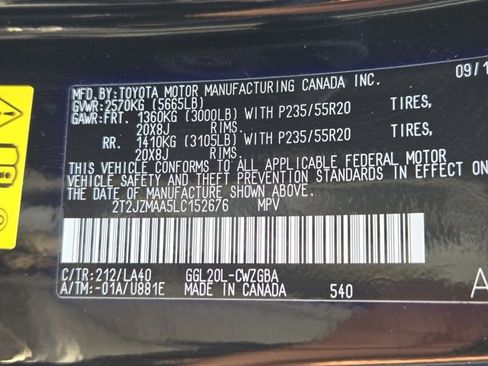 Certified 2020 Lexus RX 350 FWD w/ Luxury Package image 33