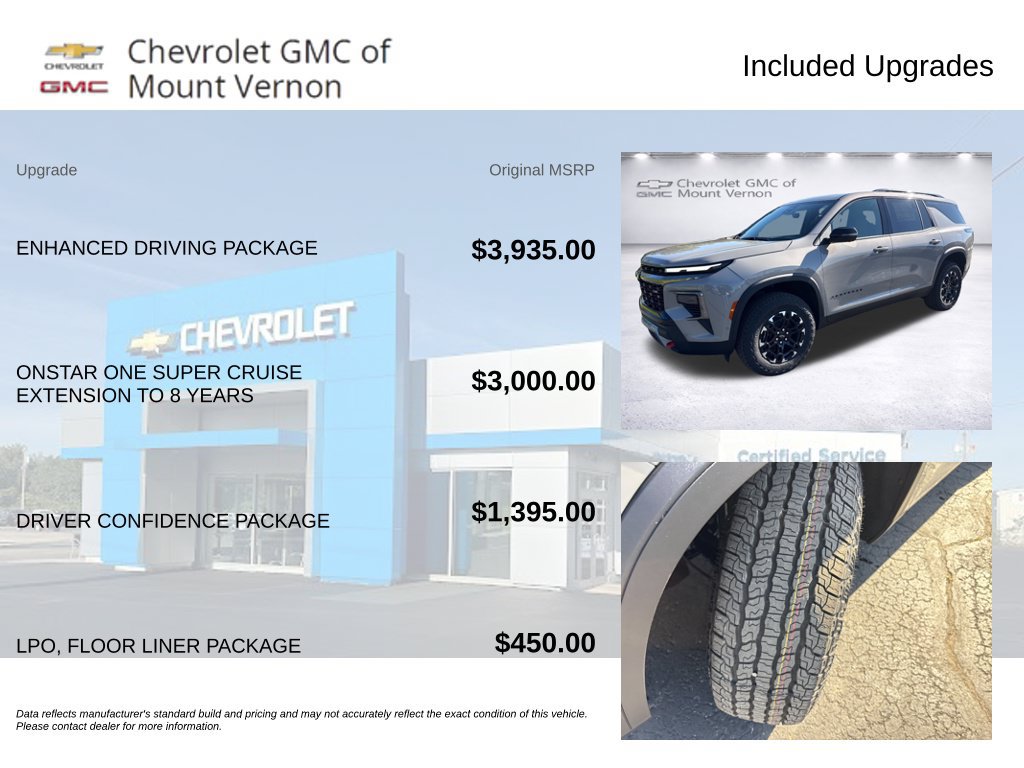 New 2027 Chevrolet Traverse Z71 w/ Enhanced Driving Package AWD/4WD image 6