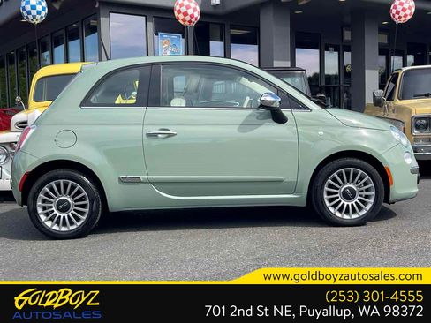 Used 2013 FIAT 500 Lounge w/ Luxury Leather Pkg FWD image 3