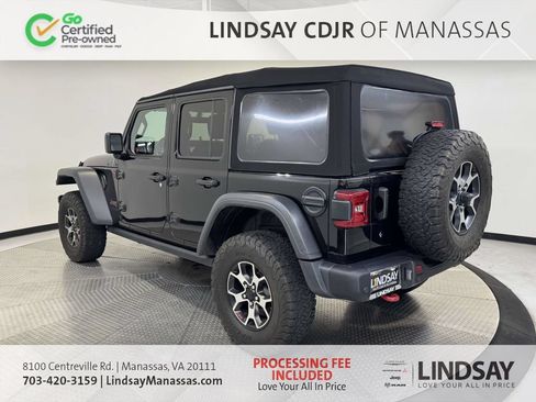 Certified 2020 Jeep Wrangler Unlimited Rubicon AWD/4WD image 7