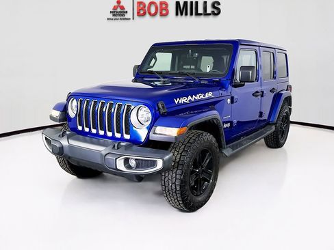 Used 2020 Jeep Wrangler Unlimited Sahara w/ Uconnect 4C Nav & Sound Group image 3
