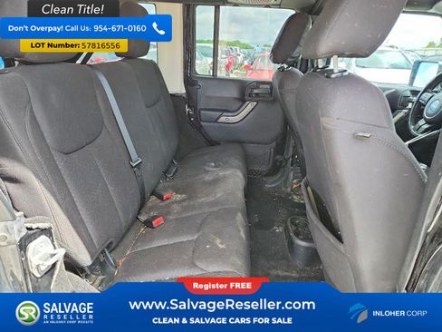 Used 2014 Jeep Wrangler Unlimited Sport w/ Dual Top Group AWD/4WD image 15