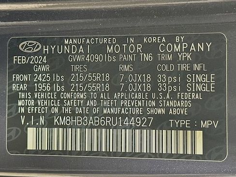 Used 2024 Hyundai Kona SEL FWD image 31