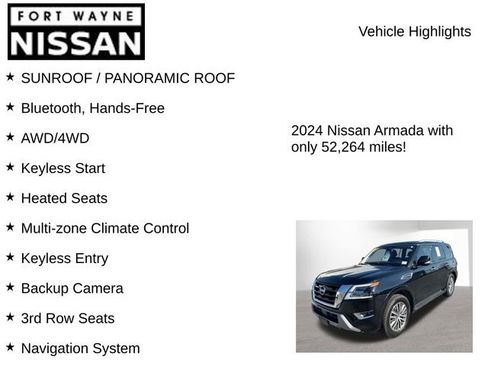 Used 2024 Nissan Armada SL image 7