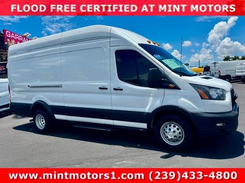 Used 2023 Ford Transit 350 148 High Roof Extended DRW RWD image 4