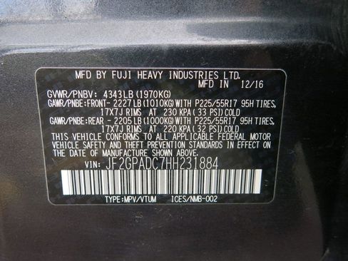 Used 2017 Subaru Crosstrek 2.0i Premium image 36