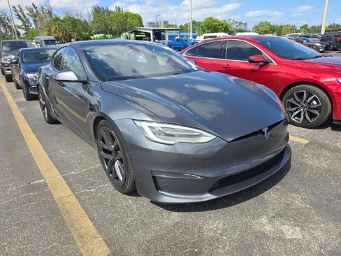 Used 2021 Tesla Model S Plaid AWD/4WD image 3