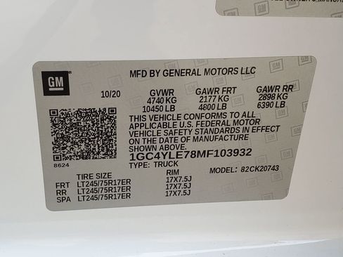 Used 2021 Chevrolet Silverado 2500 W/T w/ WT Convenience Package image 40