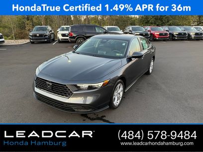 Certified 2025 Honda Accord LX