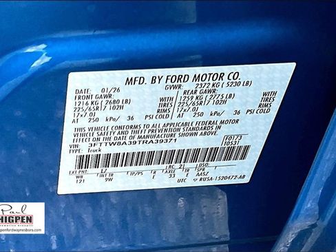 New 2026 Ford Maverick XL image 13