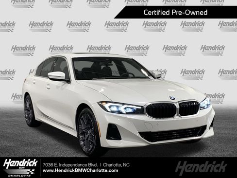 Certified 2025 BMW 330i xDrive Sedan w/ Premium Package AWD/4WD image 1