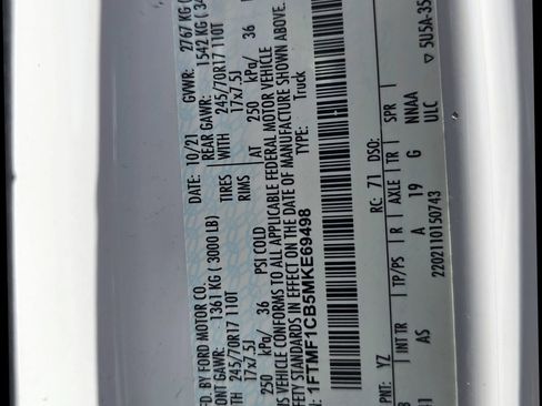 Used 2021 Ford F150 XL w/ Equipment Group 101A High image 23