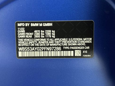 Used 2023 BMW M3 Sedan w/ M Carbon Exterior Package image 20