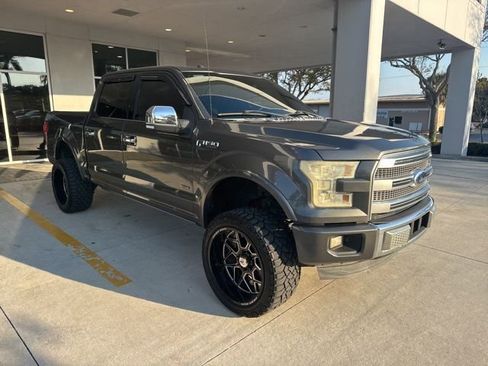 Used 2015 Ford F150 Platinum w/ Trailer Tow Package image 4