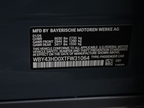 New 2026 BMW i4 xDrive40i w/ Premium Package AWD/4WD image 26