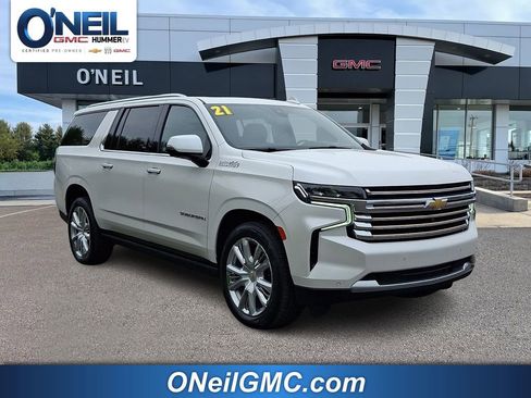 Certified 2021 Chevrolet Suburban High Country AWD/4WD image 1