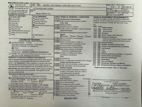 Used 2024 GMC Sierra 1500 Denali image 35