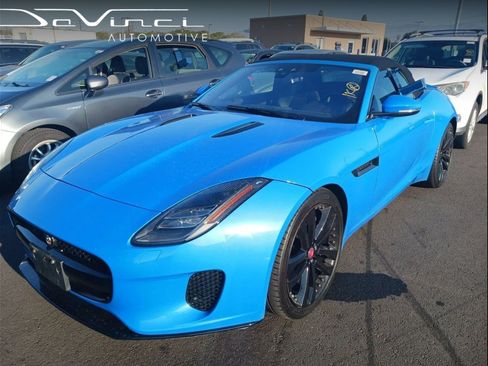 Used 2020 Jaguar F-TYPE P300 Convertible 2D image 1