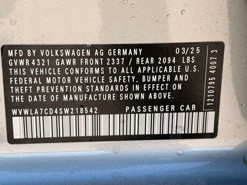 Used 2025 Volkswagen GTI S FWD image 22
