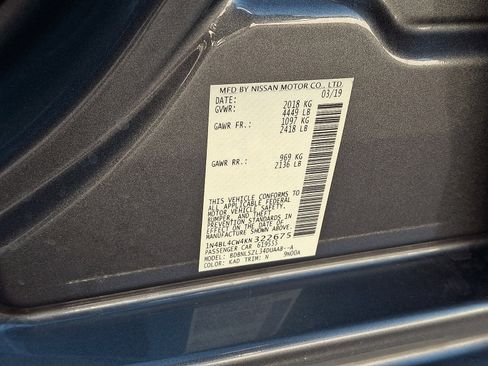 Used 2019 Nissan Altima 2.5 SR w/ SR Premium Package image 25