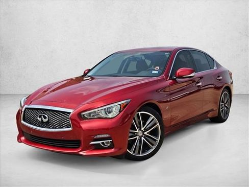 Used 2015 INFINITI Q50 Premium w/ Technology Package RWD image 1