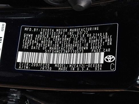 Used 2022 Toyota Corolla SE FWD image 26