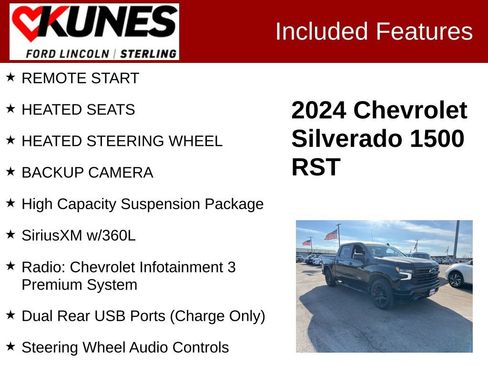 Used 2024 Chevrolet Silverado 1500 RST w/ Redline Edition image 2