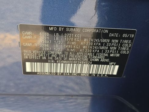 Used 2019 Subaru Ascent Touring w/ Popular Package #3 image 20