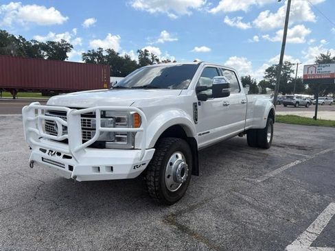 Used 2019 Ford F450 Platinum w/ Platinum Ultimate Package AWD/4WD image 1