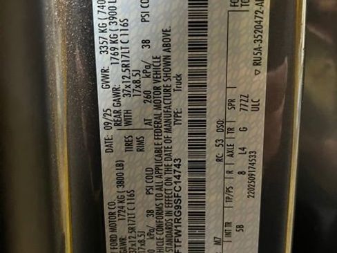 Used 2025 Ford F150 Raptor AWD/4WD image 29