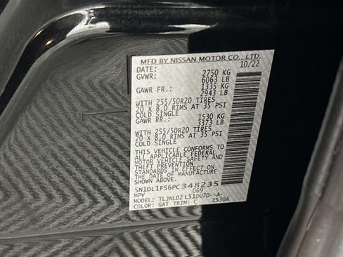 Certified 2023 INFINITI QX60 Luxe w/ Performance Audio Package image 42