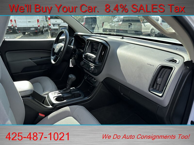 Used 2016 Chevrolet Colorado W/T w/ WT Convenience Package RWD image 26