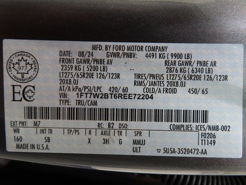 Used 2024 Ford F250 Lariat w/ Lariat Ultimate Package image 82