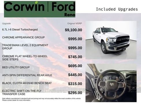 Used 2019 RAM 2500 Tradesman AWD/4WD image 3