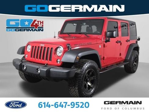 Used 2017 Jeep Wrangler Unlimited Rubicon w/ Connectivity Group AWD/4WD image 1
