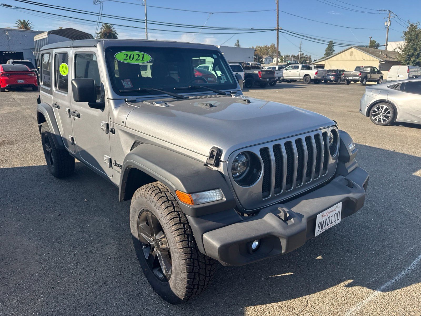 Used 2021 Jeep Wrangler Unlimited Sport AWD/4WD image 4