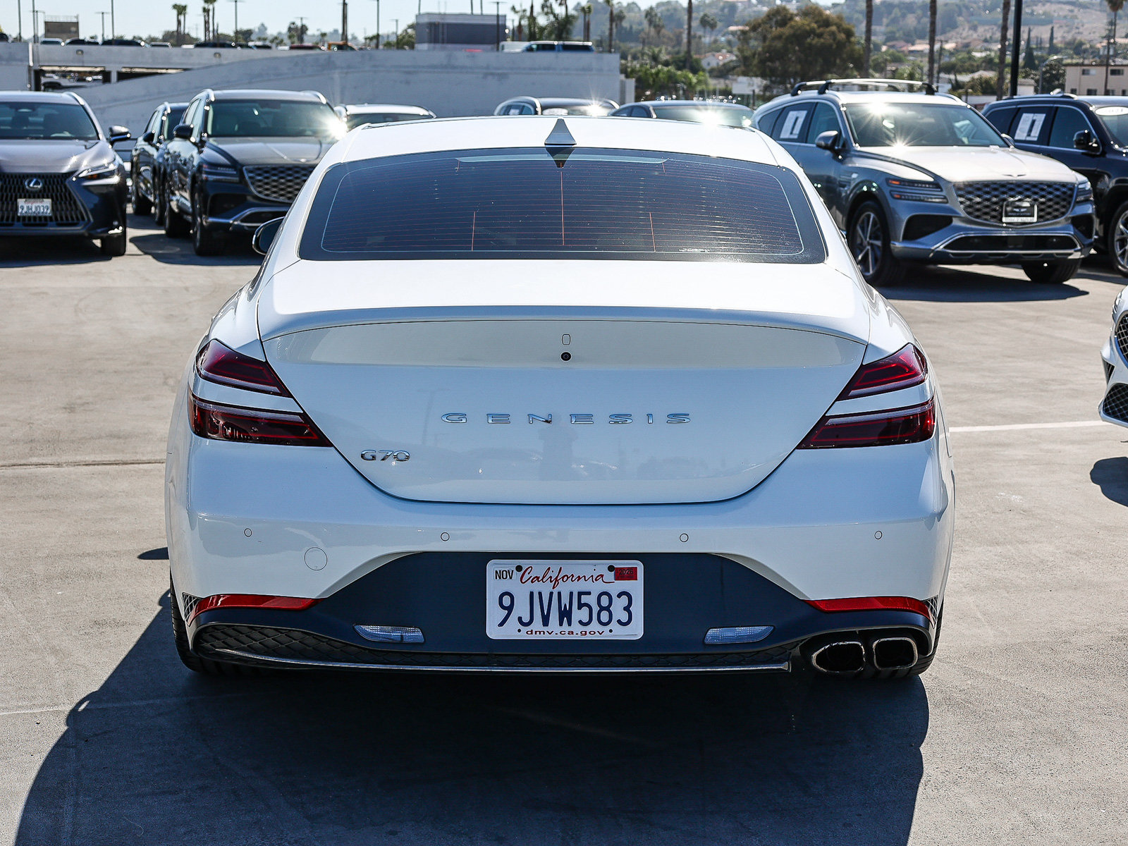 Used 2023 Genesis G70 2.0T w/ Sport Prestige Package RWD image 5