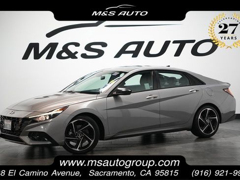 Used 2021 Hyundai Elantra N Line FWD image 1