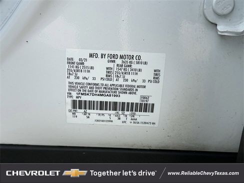 Used 2021 Ford Explorer XLT w/ Equipment Group 202A image 38